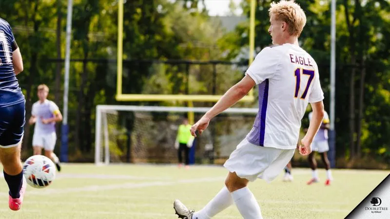 Levi Harmes Lifts Men's Soccer to 3-0 Victory in Home Opener