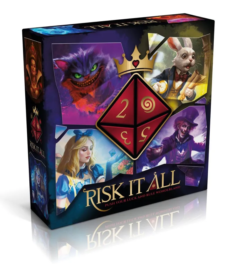 New Board Game Risk It All Brings Wonderland To Your Table