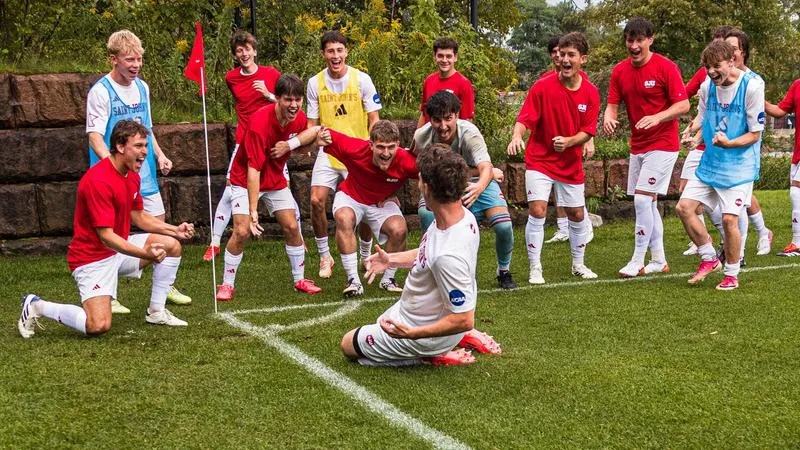SJU Unleashes 5-Goal Second Half in 8-0 Win