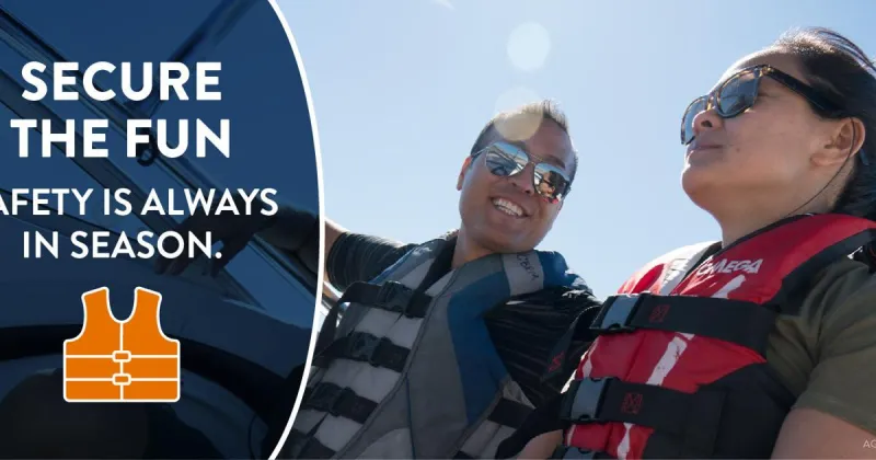 As the Labor Day weekend wraps up, be sure to wear your lifejacket if boating
