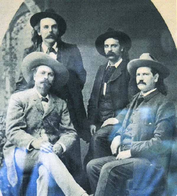 Peering at the Past -- White Beaver and Buffalo Bill in Lanesboro