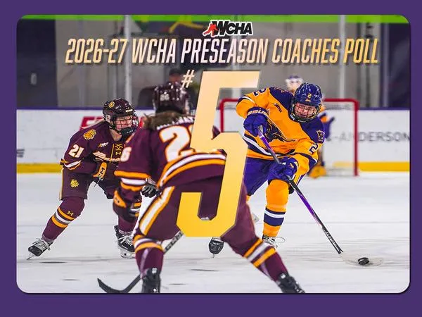 Mavericks land at fifth in 2026-27 WCHA Preseason Coaches Poll