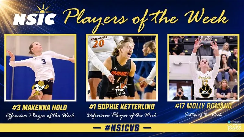 Nold claims NSIC Offensive Player of the Week honors