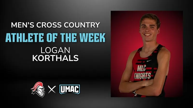 Logan Korthals named UMAC athlete of the week
