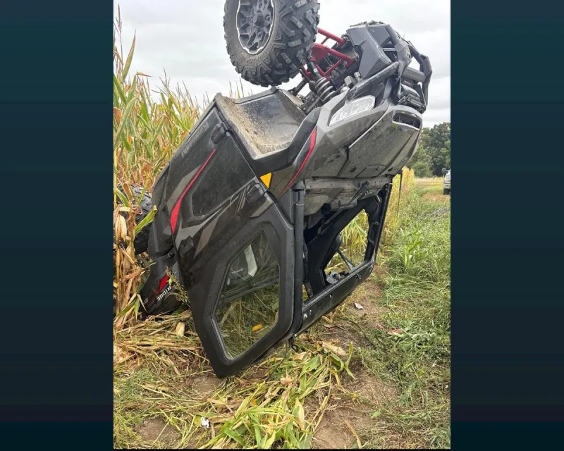 Two Teenagers Hurt in ATV Rollover Near Melrose on Saturday Afternoon