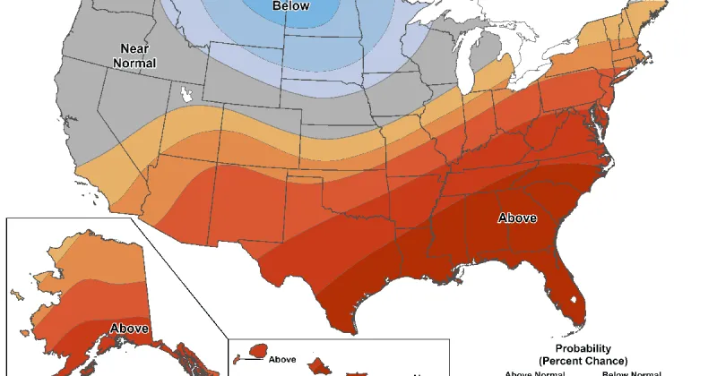 6 to 10 Day Outlook calls for cooler and wetter pattern during period