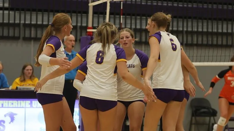 Wildcats Battle UW-Stout in Four-Set Road Loss