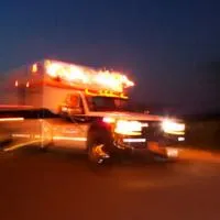 Two Winona area residents injured after truck hits power pole, building