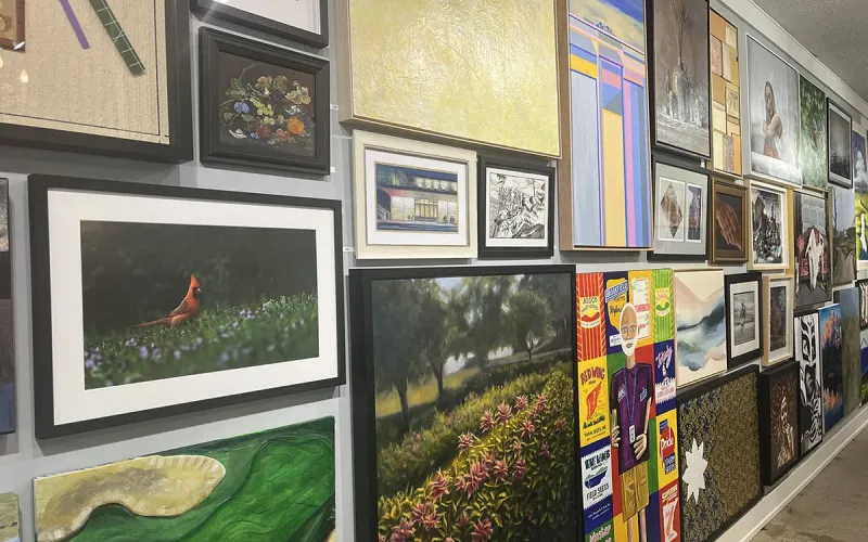 Exhibition Displays the State Fair's Rejected Art
