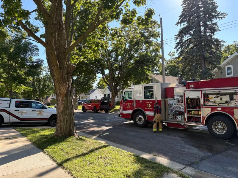 Detached Garage Catches Fire in Southeast Rochester
