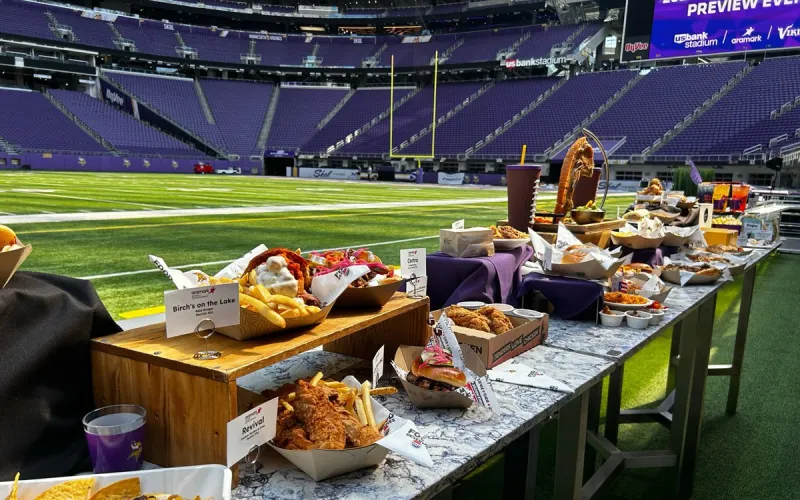 New Food and Drinks Touch Down at U.S. Bank Stadium
