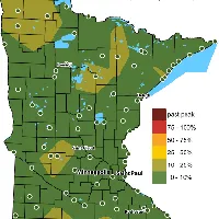 Fall Color Finder map kicks from DNR