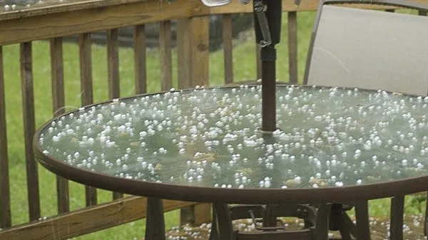 Hail threat spikes briefly Friday night before cool weekend