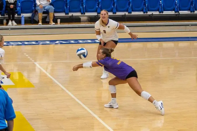 Mavericks Fall to No. 2 Wayne State in Straight Sets