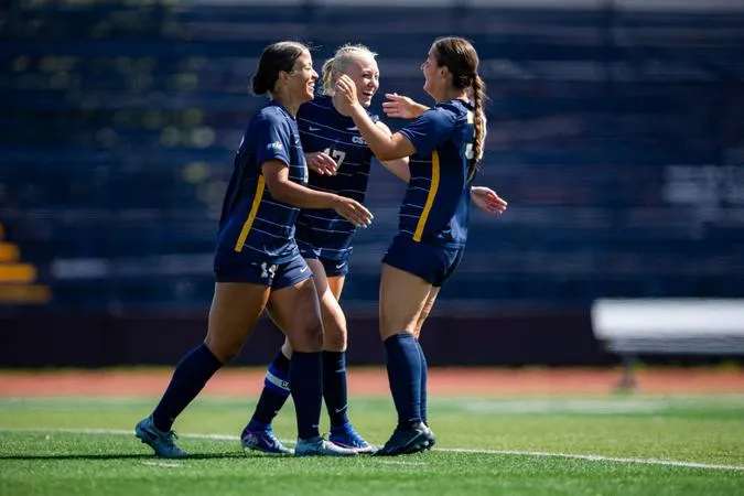 Haase records hat trick in Golden Bears' win over Jamestown