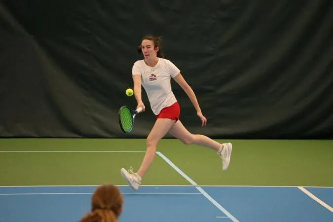 Women's Tennis Comes Up Short to the Scots