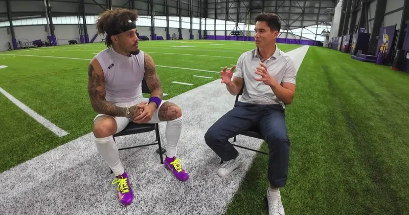Byron Murphy on setting goals for Vikings season, guiding rookie players