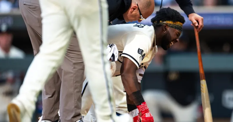 Twins' Culpepper leaves game after getting hit by pitch; X-rays negative