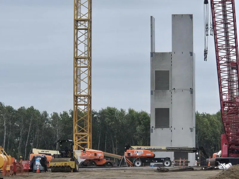 New 290 Million Dollar Justice Center Taking Shape In Stearns County