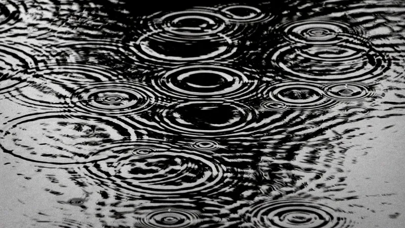 Cooler week ahead. Another wall of rain by Friday