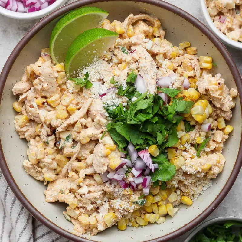 Street Corn Chicken Salad
