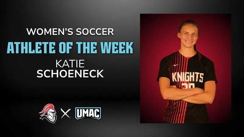 Katie Schoeneck named UMAC athlete of the week