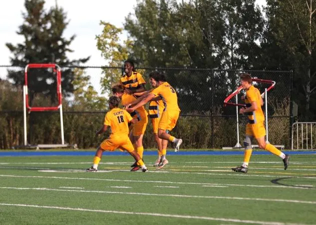 Chastey's Last-Second Penalty Lifts Men's Soccer Past Carleton in MIAC Opener