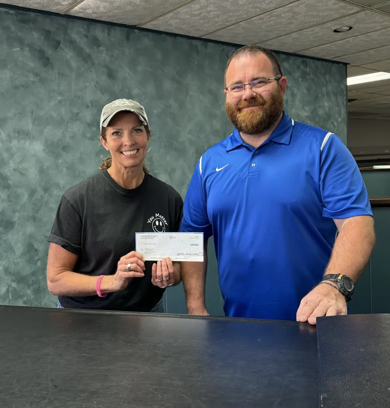 Masons donate $3,000 to Carson's Cause