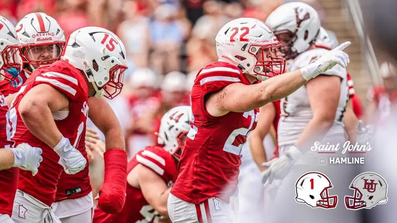 No. 5 SJU Football's MIAC-Opening Game Notes vs. Hamline