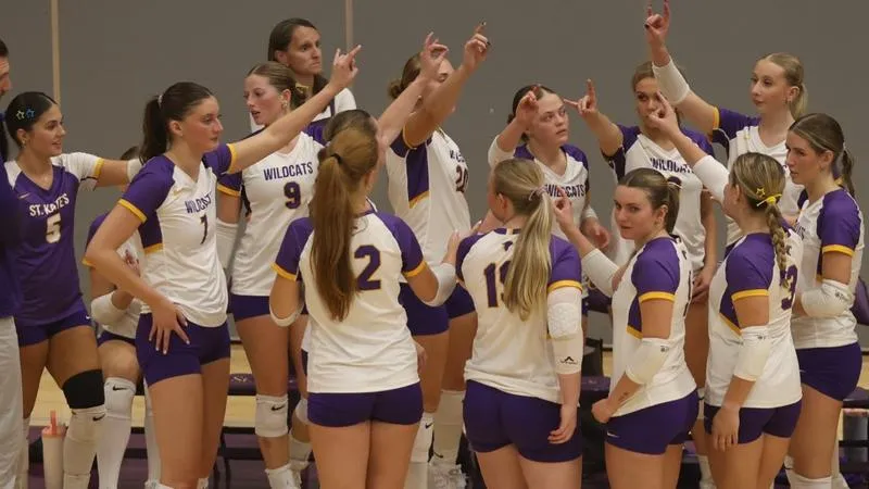Wildcats Take Opening Set Before Falling to Northwestern-St. Paul in Four