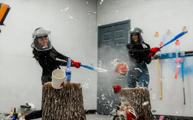 A Smashingly Good Time at the Rage Room
