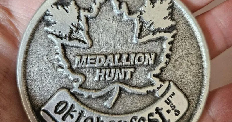 Oktoberfest medallion found after four clues