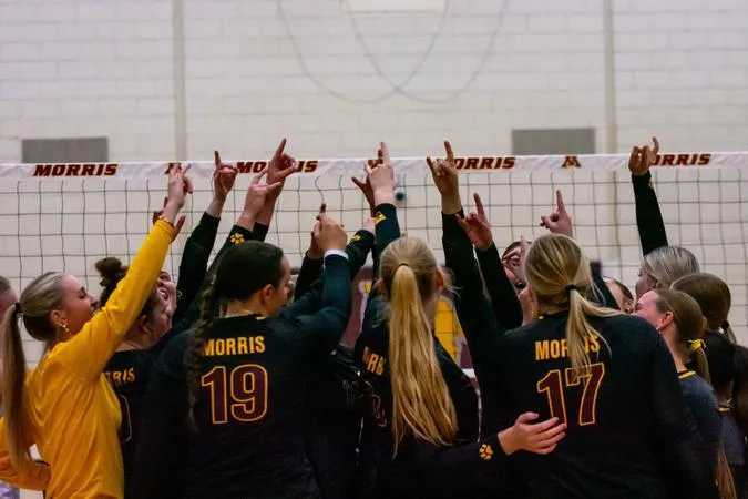 Cougars Sweep Knights in Home Opener