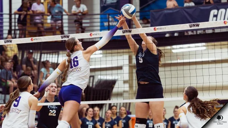 Seven Points Separate Volleyball and #1 UW-Oshkosh in Three-Set Loss