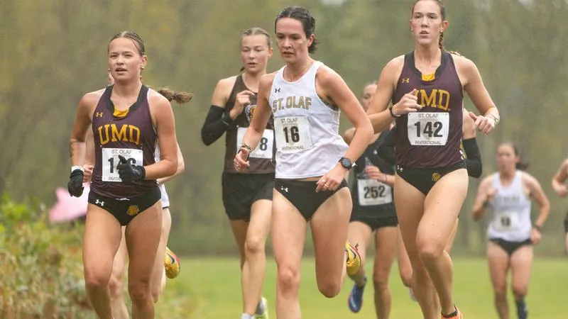 Lamarre, No. 29 women's cross country win St. Olaf Invitational