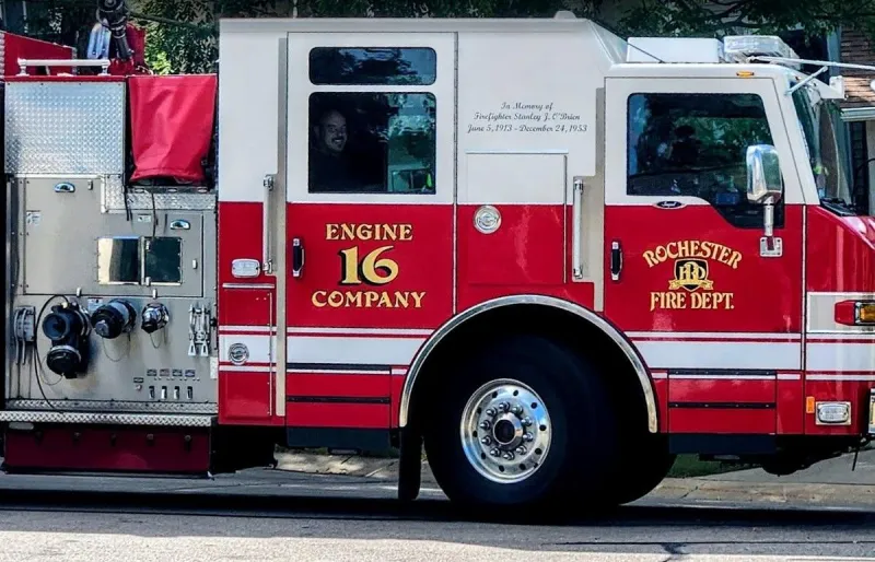 Vehicles Damaged During Garage Fire at Rochester Home