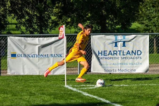 Men's Soccer Draws 1-1 with Martin Luther