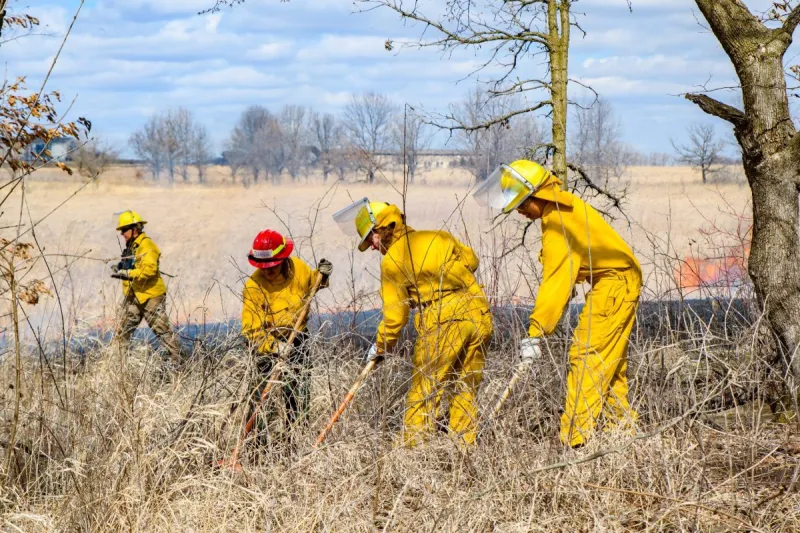 Experts at St. Olaf: Prescribed Burns