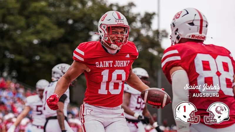 No. 5 SJU Football's Week 4 Game Notes at Augsburg