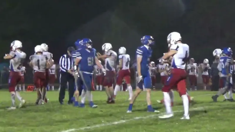B-B-E Jaguars football takes on state-ranked Upsala/Swanville Area (VIDEO)