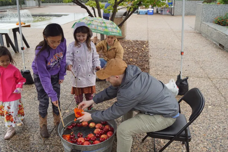 Rain Doesn't Stop Sixth Annual Harvest Fest At Stearns History Museum