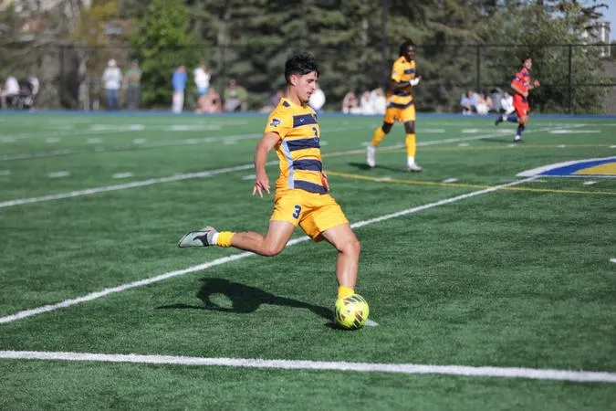 Men's Soccer Rallies Past Saint Mary's for 2-1 MIAC Victory