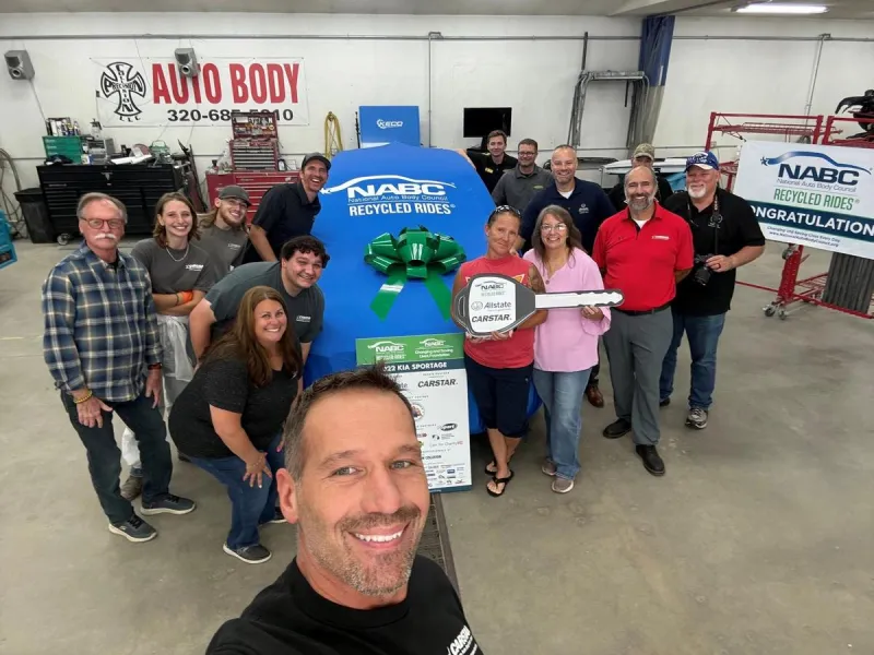 Cold Spring Collision Shop Donates Refurbished Vehicle To Army Veteran