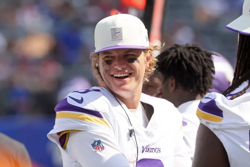 Once the Minnesota Vikings' Future, J.J. McCarthy Is Now a Giant