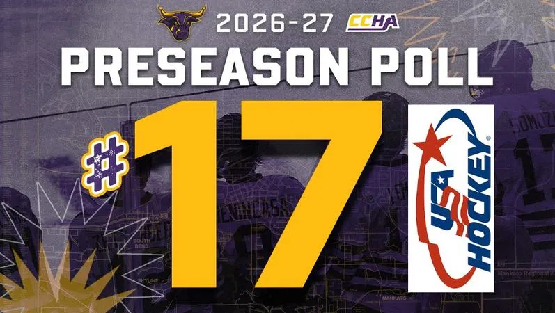 Mavericks Ranked 17th in USA Men's College Hockey Preseason Poll