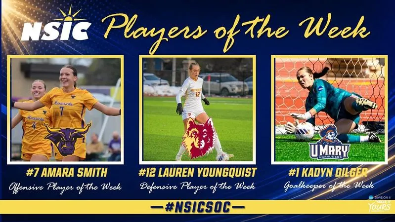 Smith's Hat Trick Leads to NSIC Offensive Player of the Week Honors