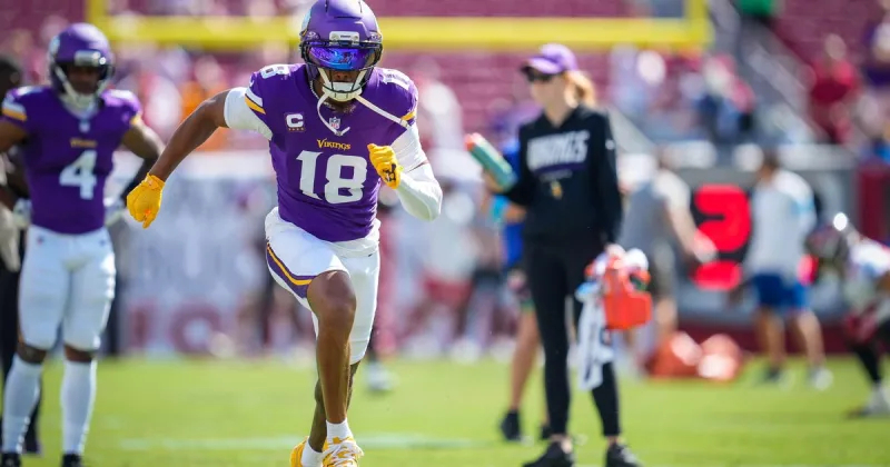 Minnesota Vikings' Justin Jefferson suffered ankle sprain; avoided long-term injury
