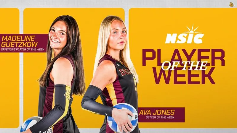 Guetzkow, Jones Earn NSIC Weekly Accolades