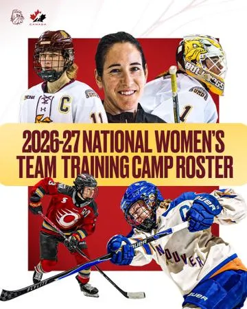 Gascon, Kraemer, Along with Larocque, Bell and Ouellette will Head to Canada's National Women's Team Training Camp