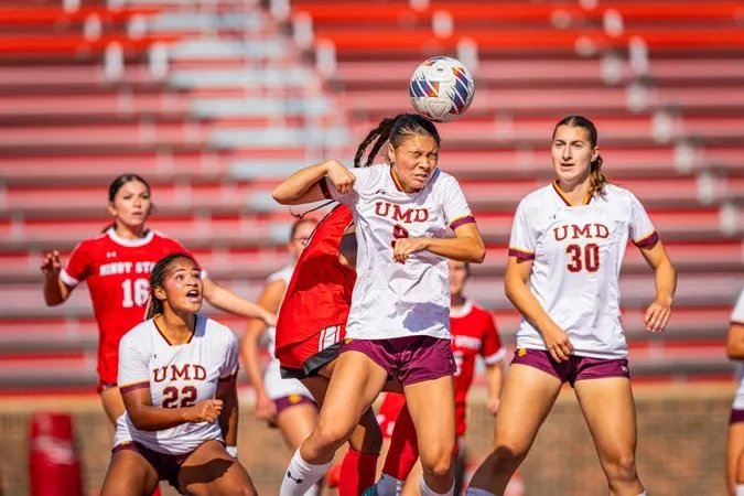 Bulldog Soccer Gets Back on its NSIC Track with 2-0 Win at Minot State